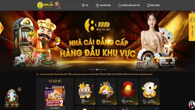 888B l&agrave; k&ecirc;nh giải tr&iacute; c&oacute; lịch sử l&acirc;u đời